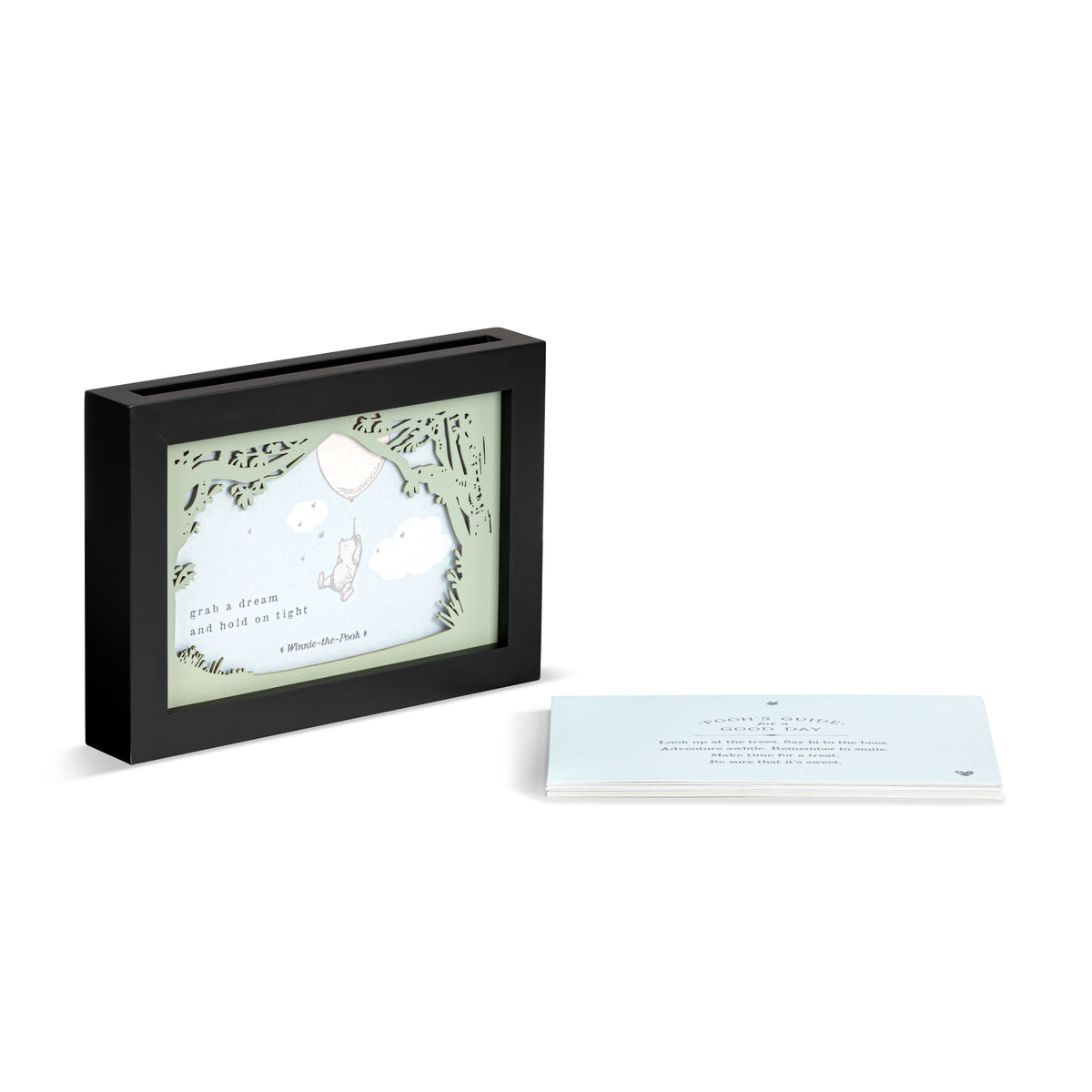 Winnie-the-Pooh Well Being Inspiration Cards with Frame