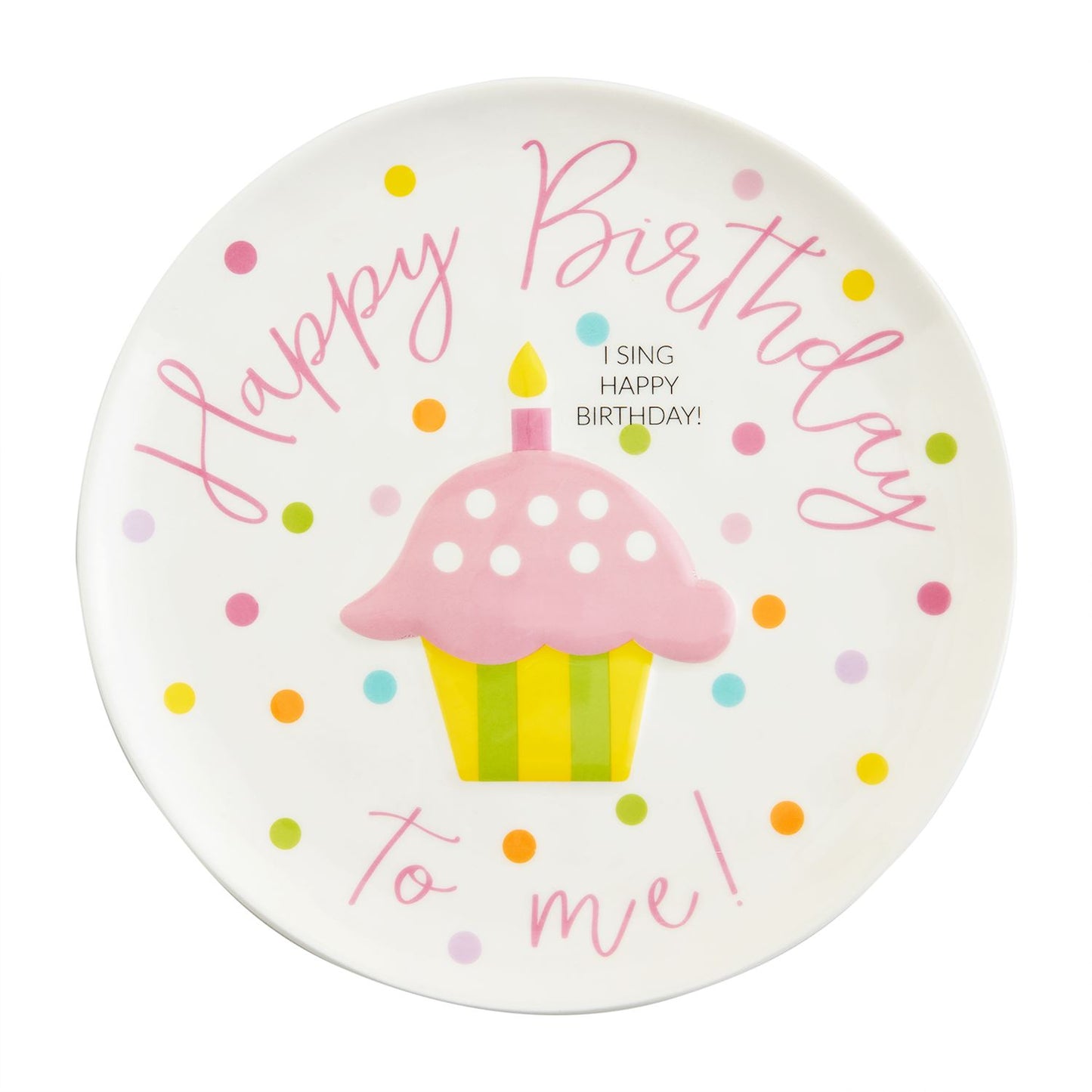 Birthday Singing Plate - Pink