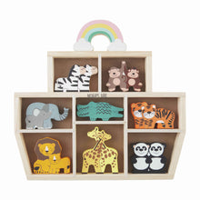 Load image into Gallery viewer, Noah&#39;s Ark - Wooden Toy Set