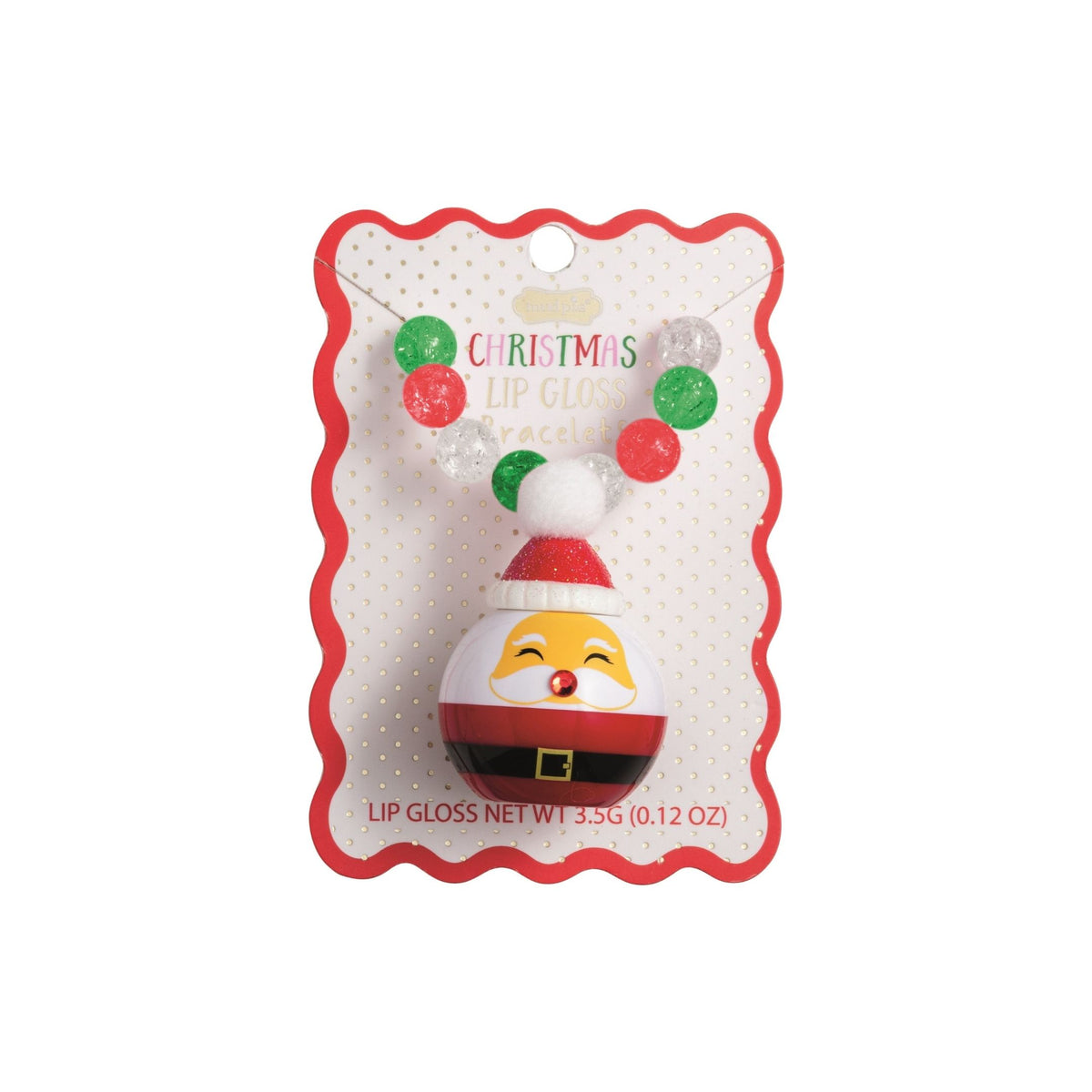 Christmas Lip Gloss Bracelets