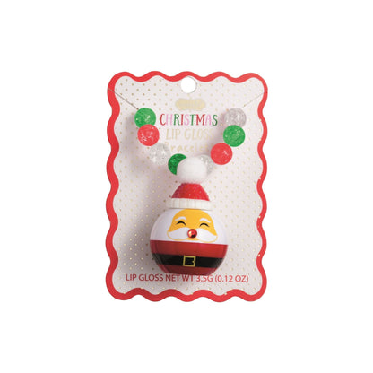 Christmas Lip Gloss Bracelets