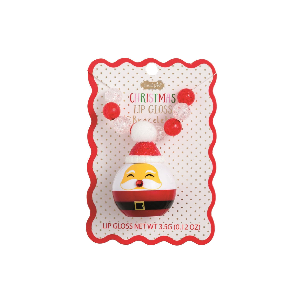Christmas Lip Gloss Bracelets