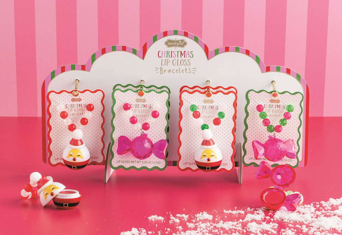 Christmas Lip Gloss Bracelets