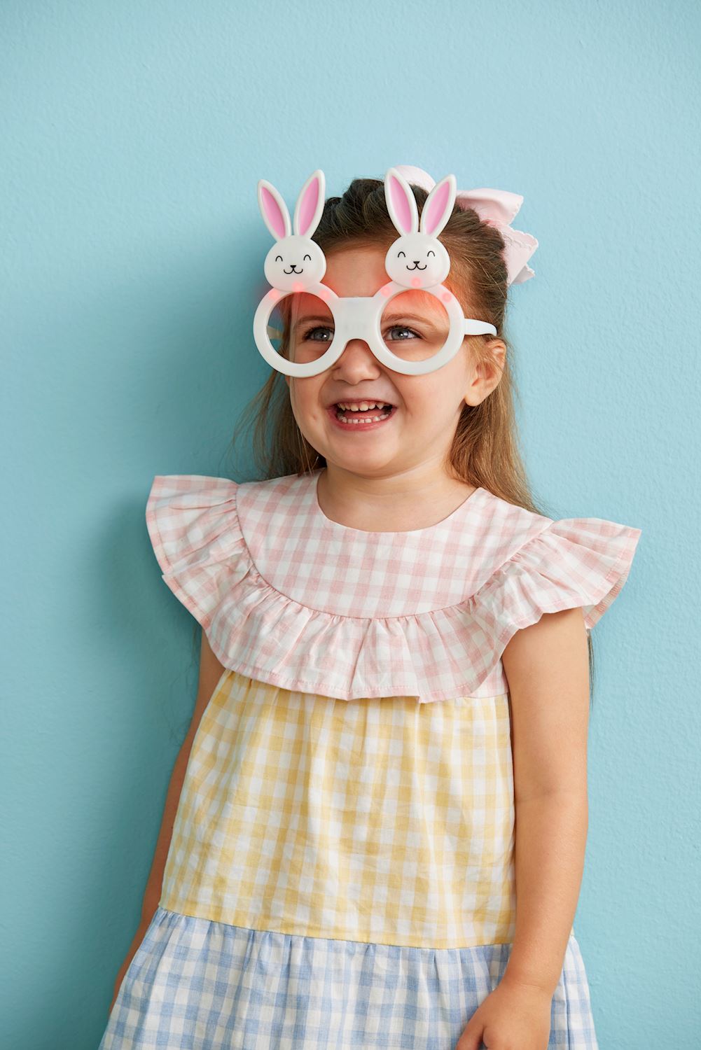 Pink Easter Light-Up Glasses