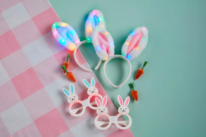 Pink Easter Light-Up Glasses