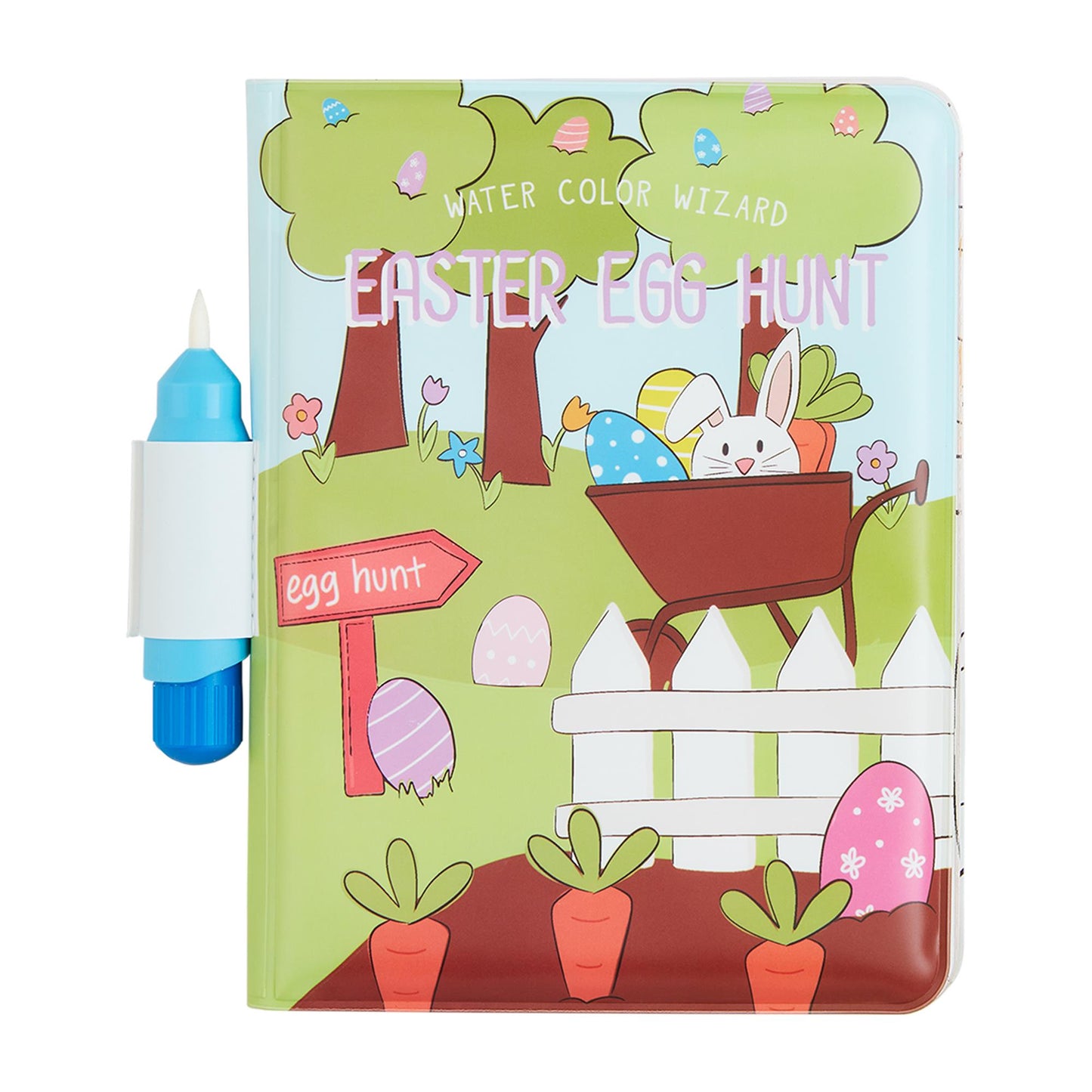 Egg Hunt Water Coloring Book