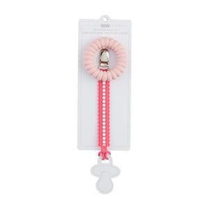 Teether & Pacy Strap - Light Pink