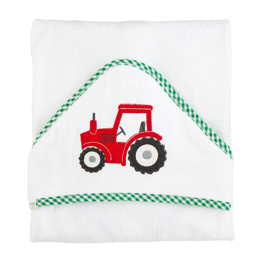 Hooded Towel - Tractor