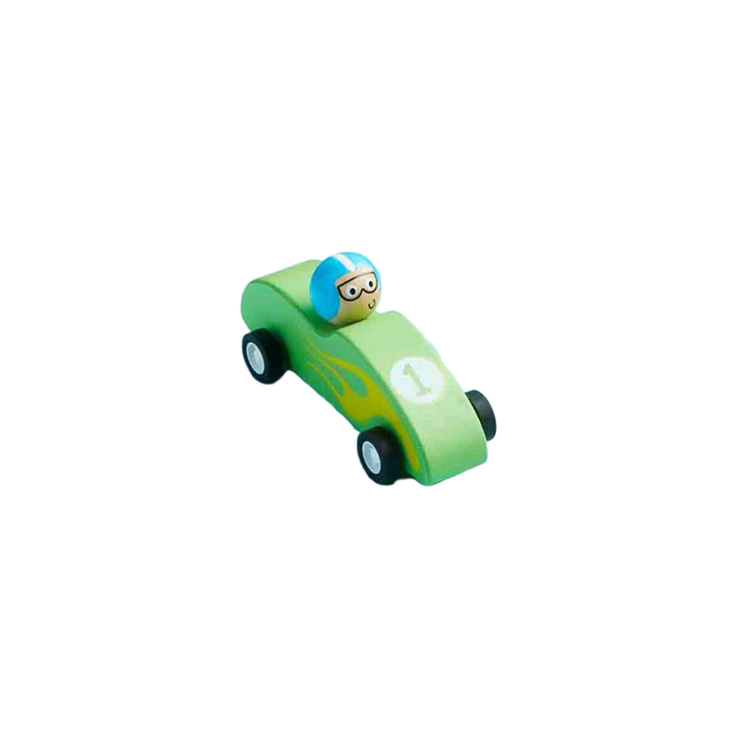 Pull-Back Wood Race Cars