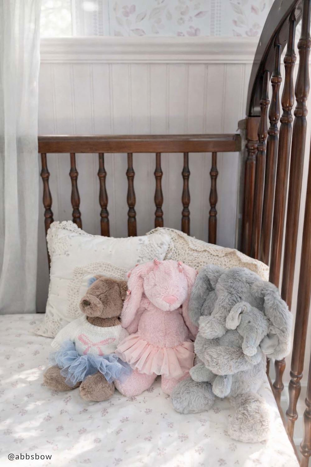 Mama & Baby Elephant Plush Set