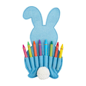 Bunny Crayon Holder Set - Blue