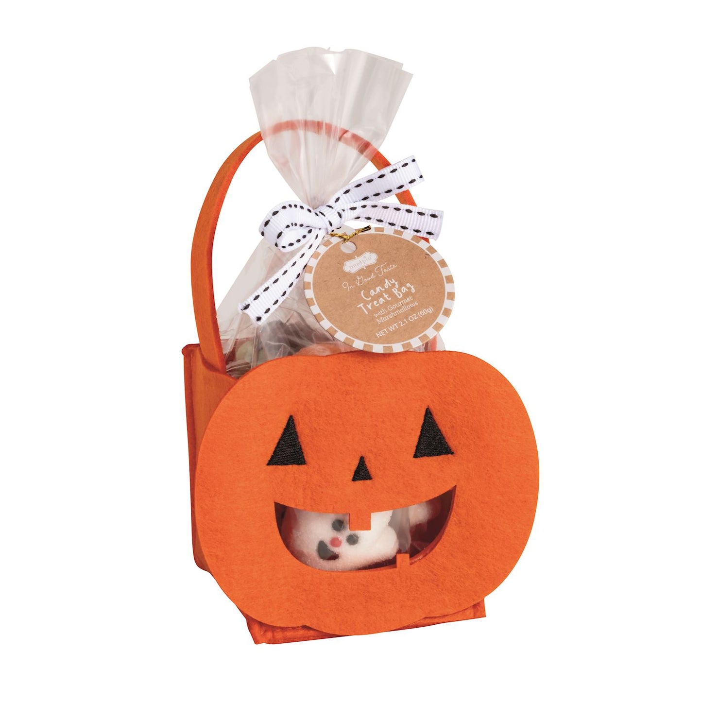 Marshmallow Treat Bag - Pumpkin