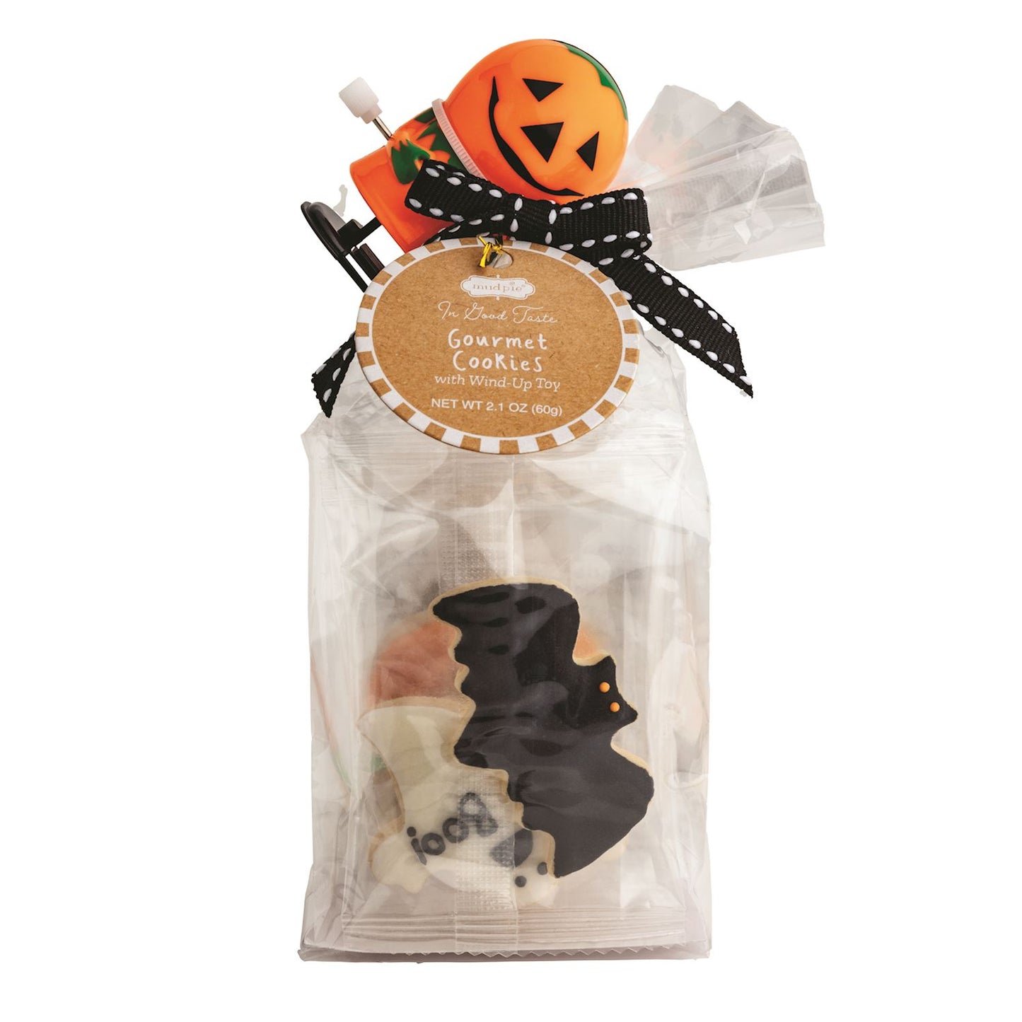 Halloween Gourmet Cookies & Toy Set - Pumpkin