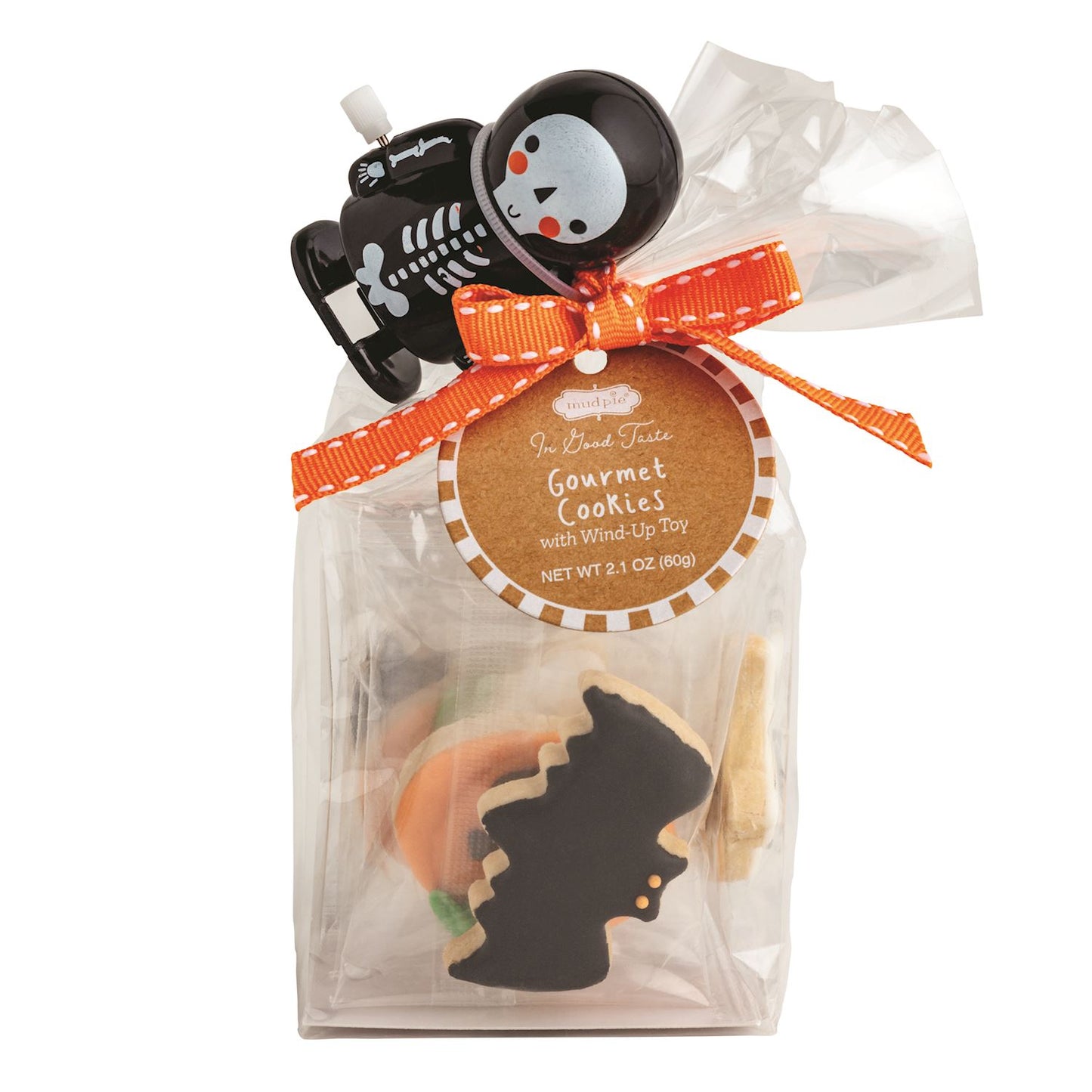 Halloween Gourmet Cookies & Toy Set - Skeleton