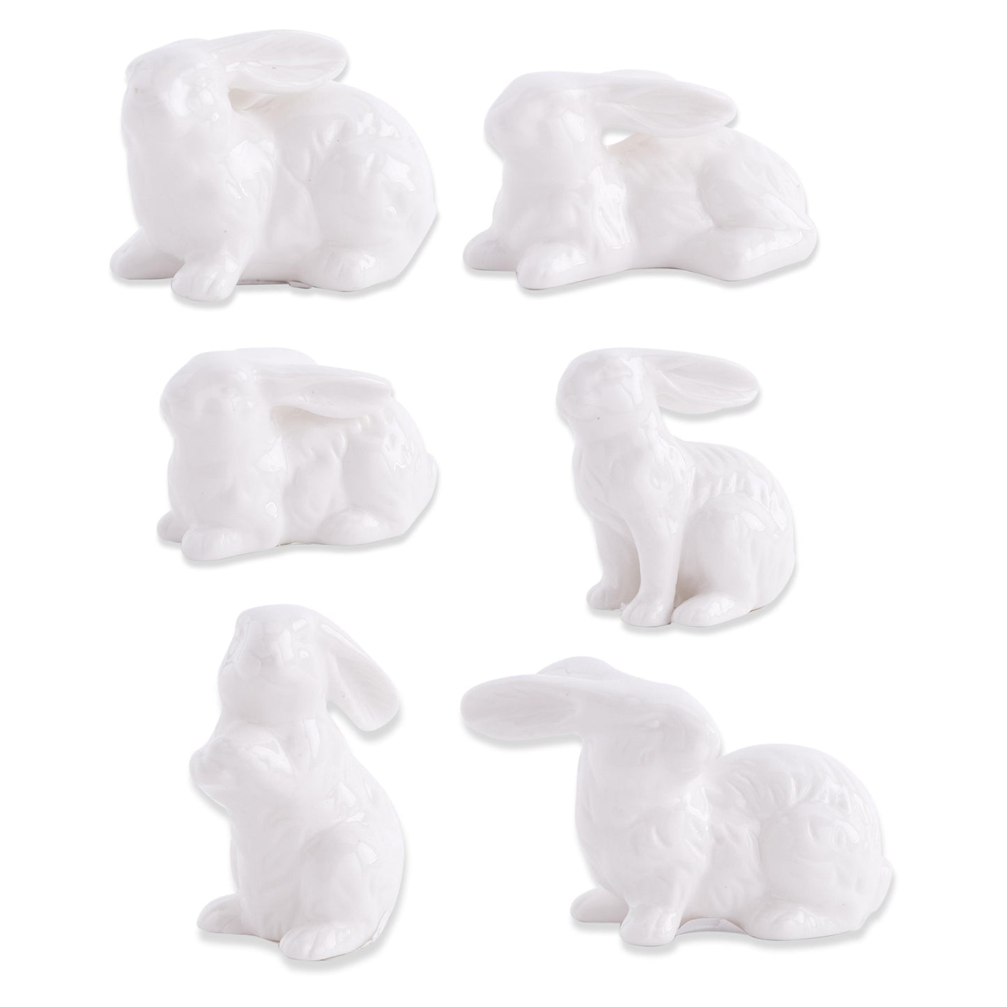 White Porcelain Bunnies