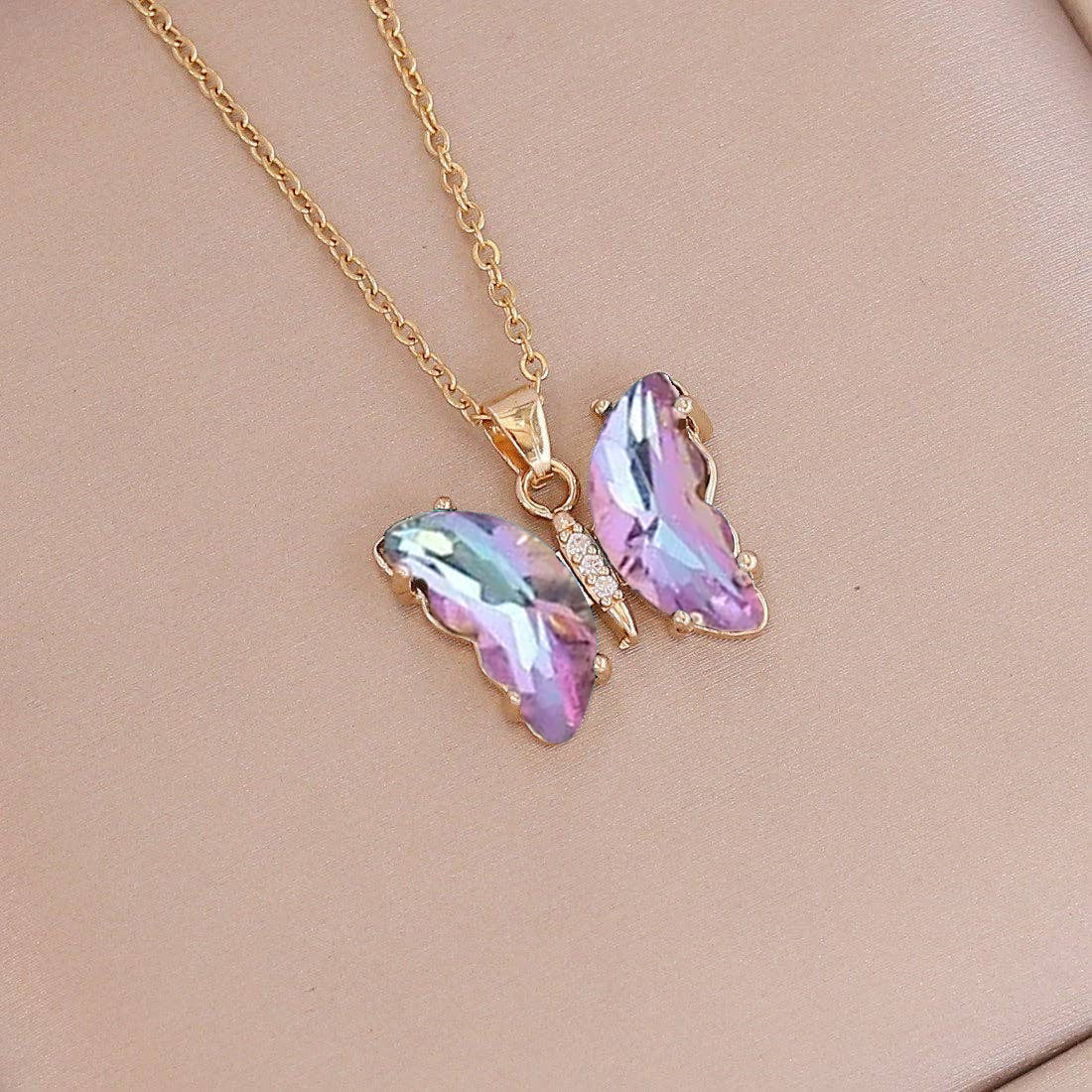 Butterfly Goddess Necklace