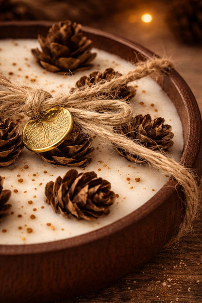 Woodland Pinecone Wood Wick Candle