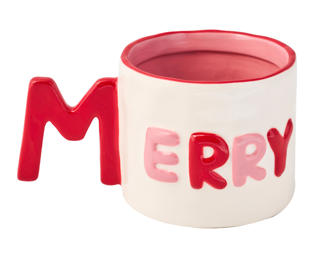 Ceramic Message Mug - Merry