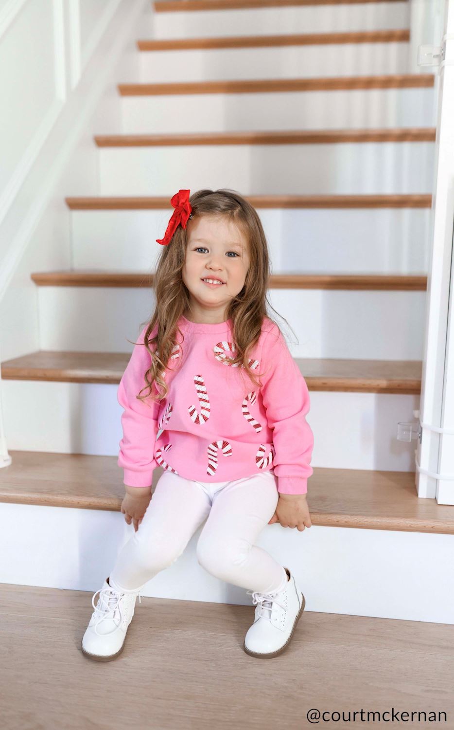 Candy Cane Toddler Sweatshirt