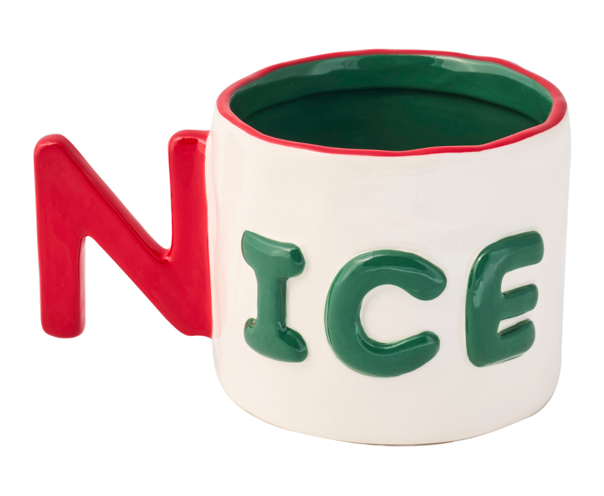 Ceramic Message Mug - Nice