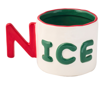 Ceramic Message Mug - Nice