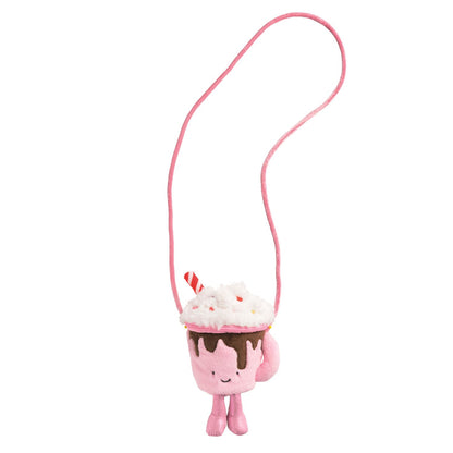 Christmas Treat Cup Plush Purse
