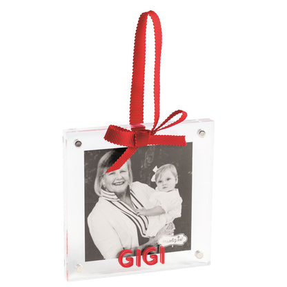 Grandparent Frame Ornament - Gigi
