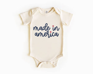 Short Sleeve Bodysuit - Made In America