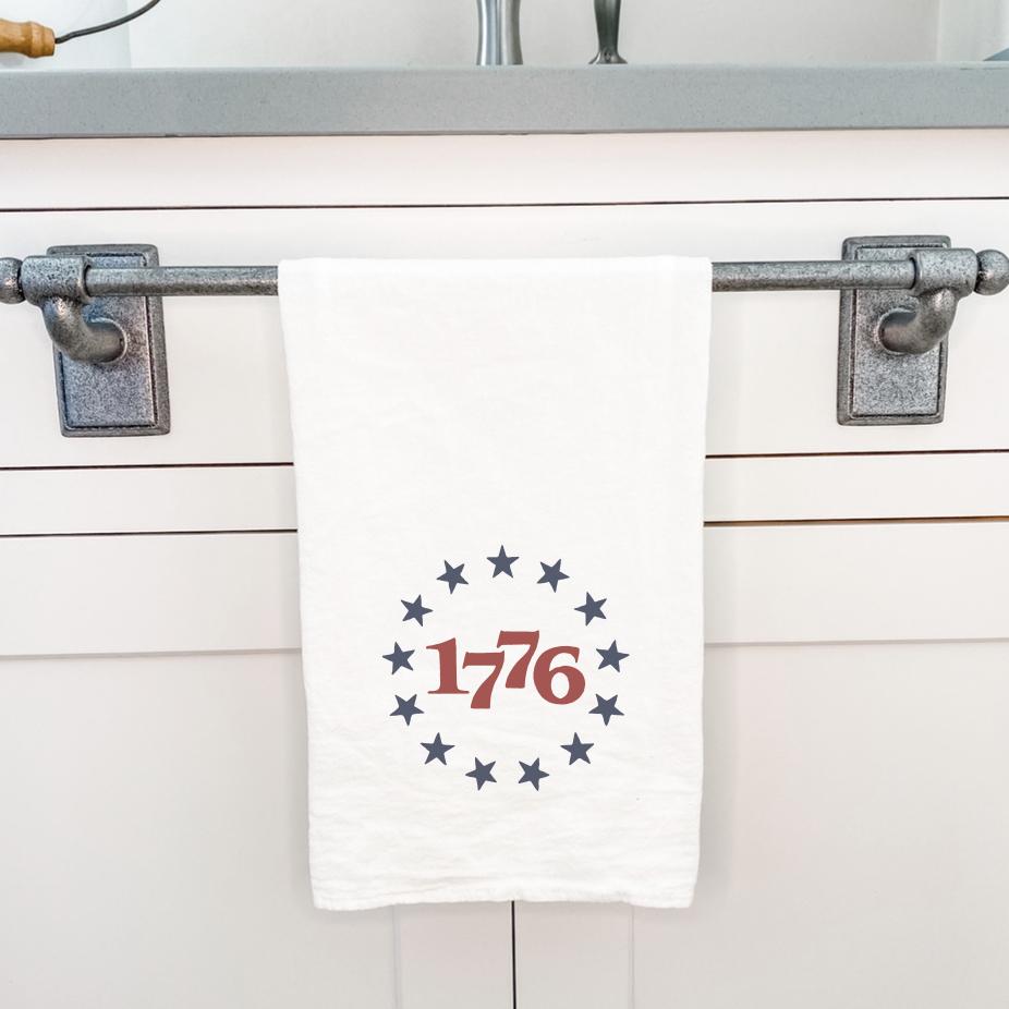 1776 America - Cotton Tea Towel