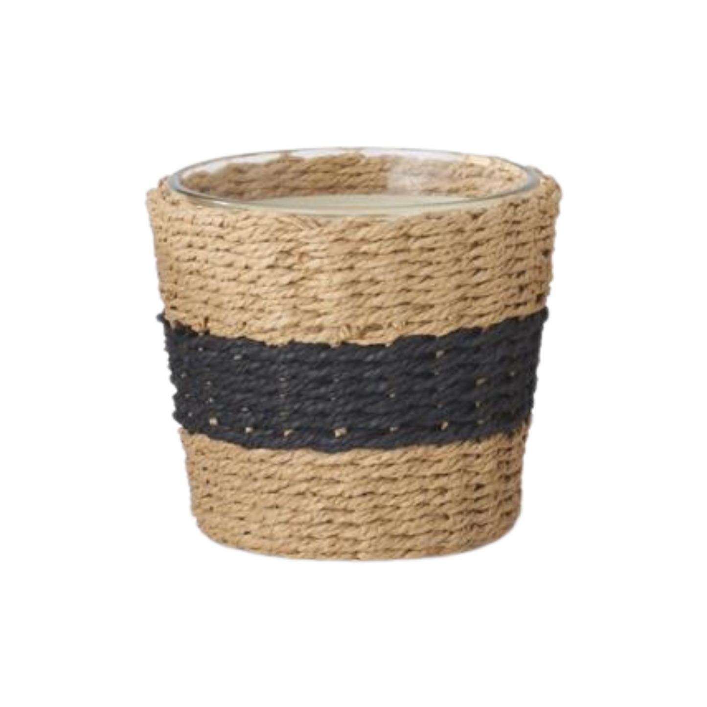 Natural Wicker Sleeve Soy Candles