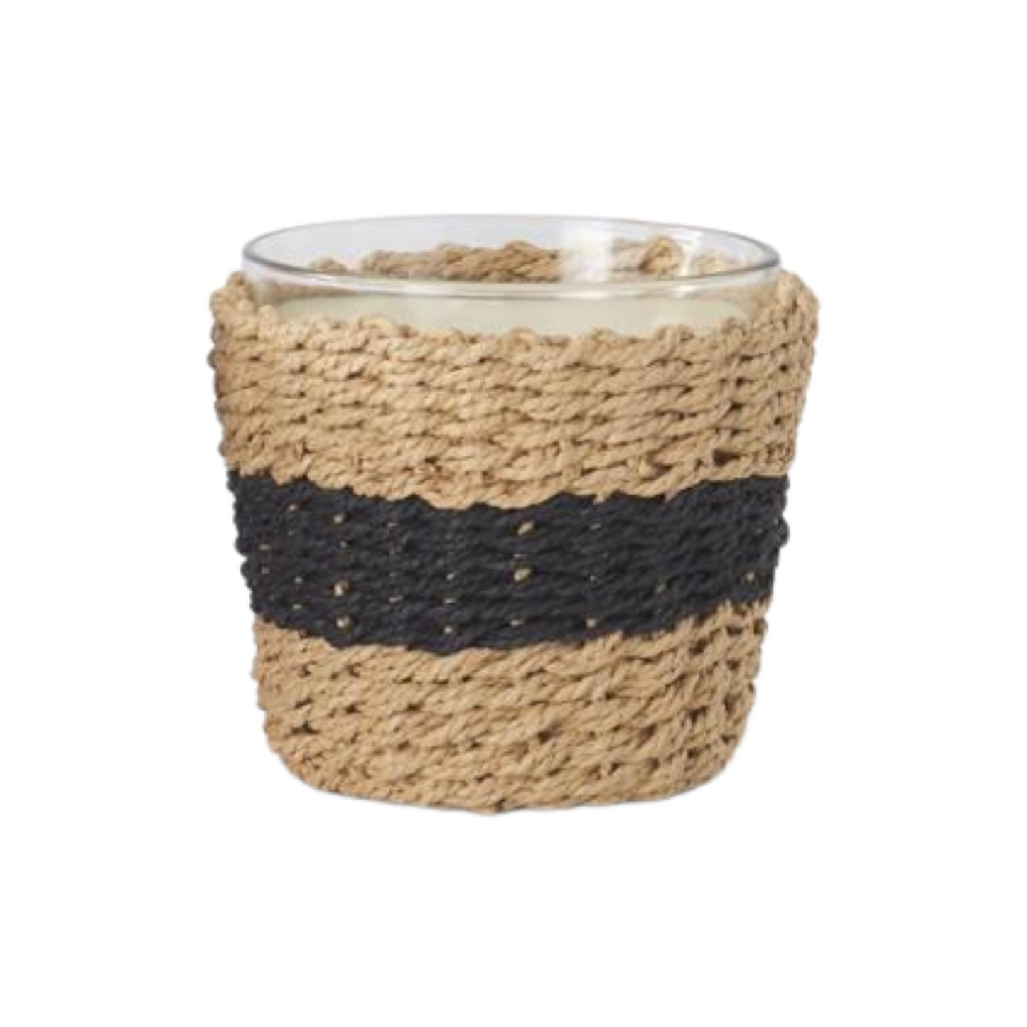 Natural Wicker Sleeve Soy Candles