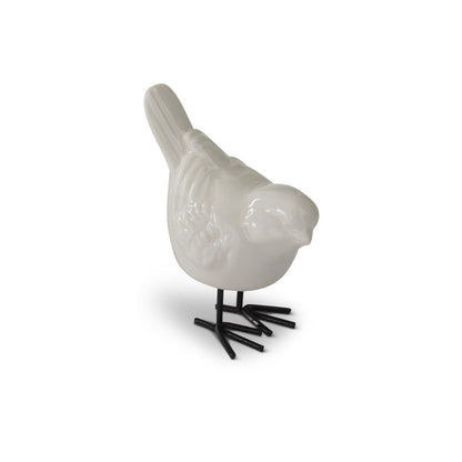 White Porcelain Bird Figurines