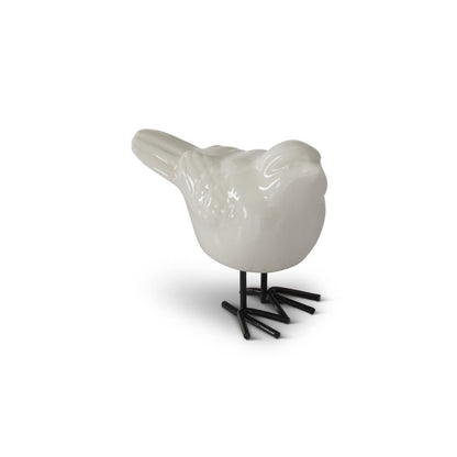 White Porcelain Bird Figurines