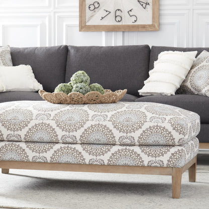 Iron Framed Jute Braided Nesting Tray