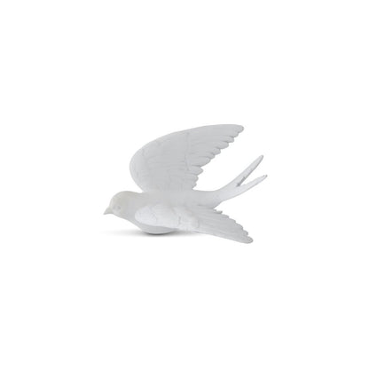 Matte White Wall Hanging Birds