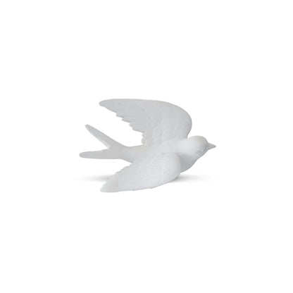 Matte White Wall Hanging Birds