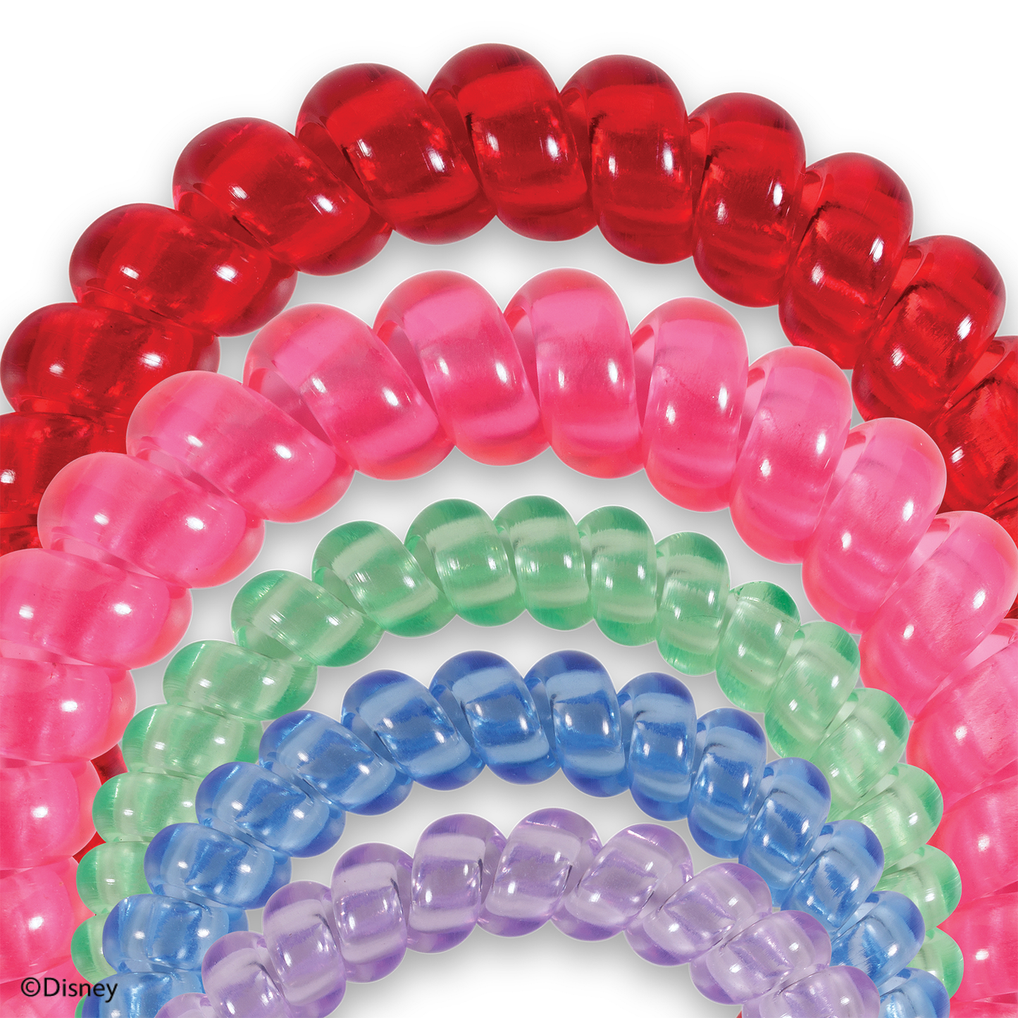 Mickey & Friends Hair Ties Mix Pack