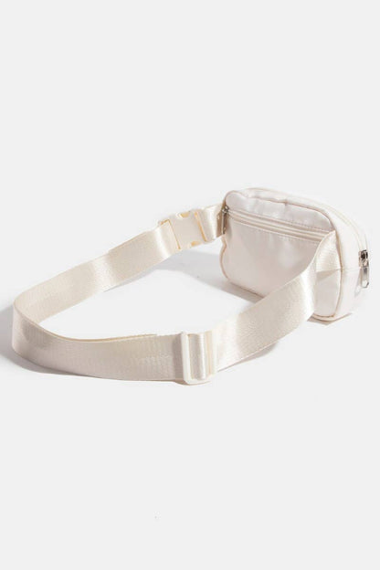 Fuzzy Glitter Bride Crossbody Bag