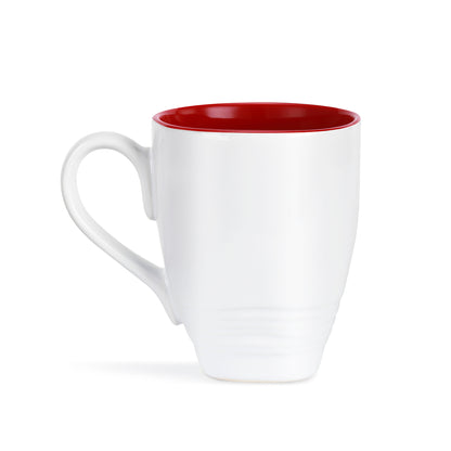 Cardinal & Holly Holiday Mug