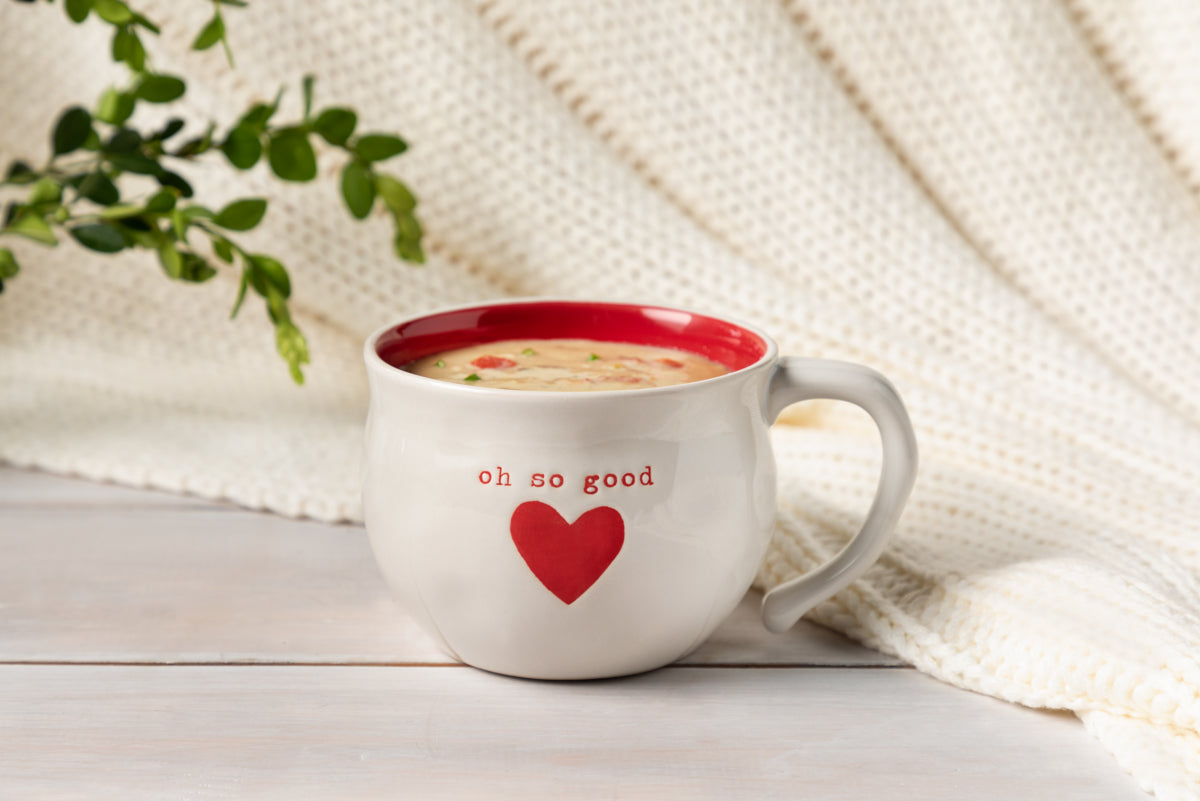 Oh So Good Heart Soup Bowl