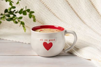 Oh So Good Heart Soup Bowl