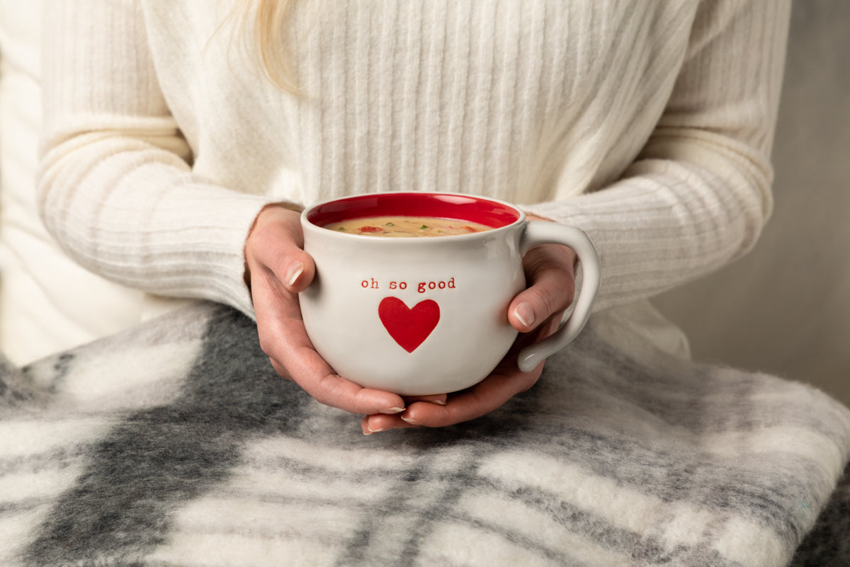 Oh So Good Heart Soup Bowl