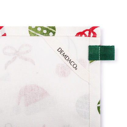 Martini & Peppermint Print Cotton Twill Bar Towel