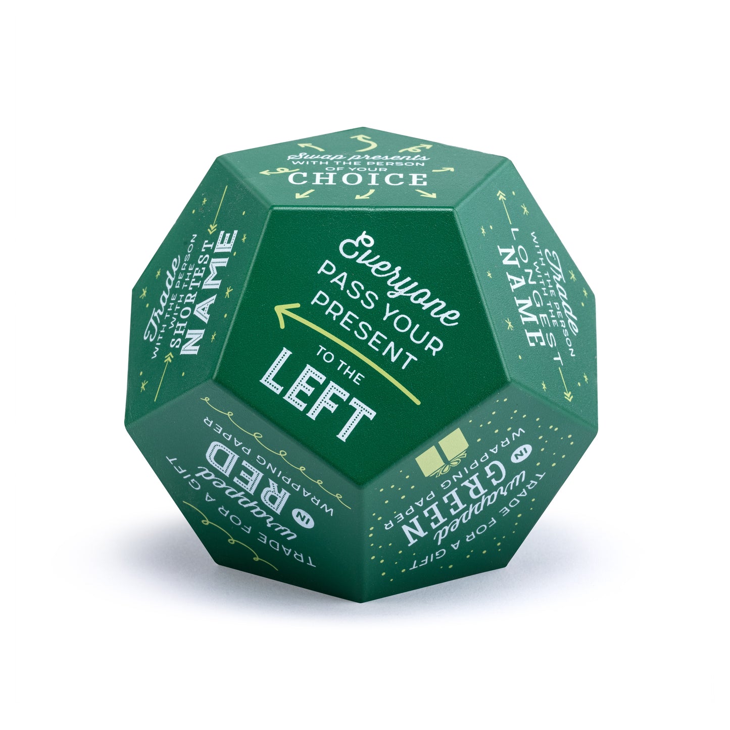 Gift Exchange 12-Sided Foam Dice