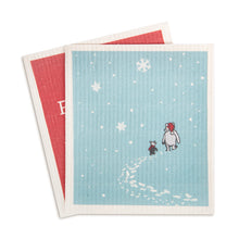 Load image into Gallery viewer, Holiday Biodegradable Dish Cloths Set - Sweeter Than Hunny