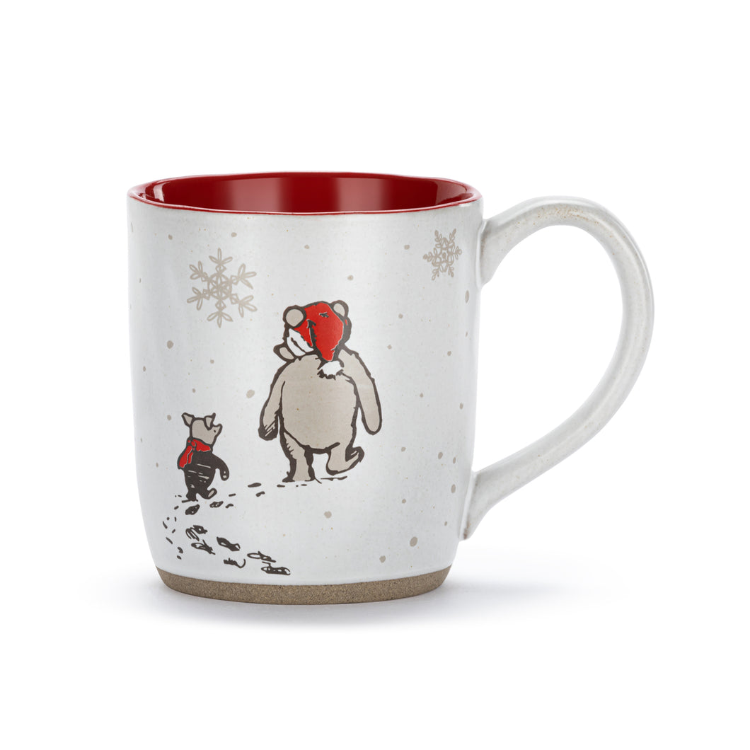 Pooh & Piglet Holiday Mug