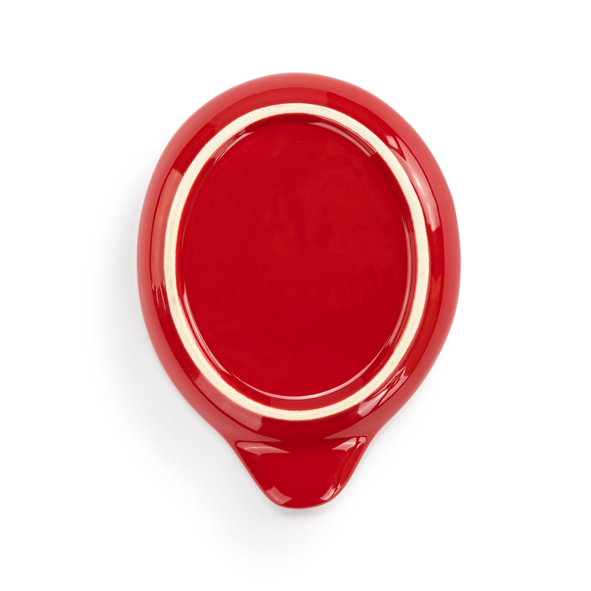 Red Christmas Tree Spoon Rest