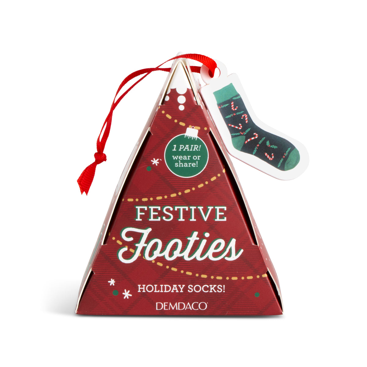 Holiday Festive Socks - Candy Canes