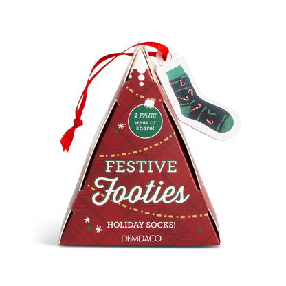 Holiday Festive Socks - Candy Canes