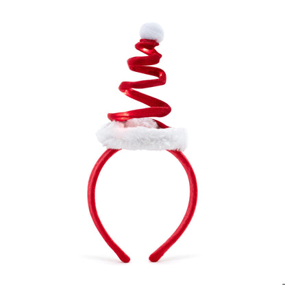 Swirly Santa Hat LED Headband